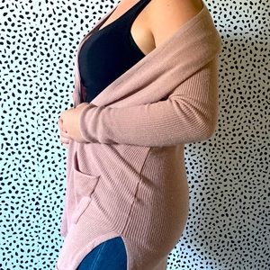 Philosophy Pink Cardigan